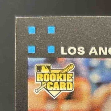 2007 Topps Chrome Delwyn Young #337 Auto Los Angeles Dodgers Rookie Card