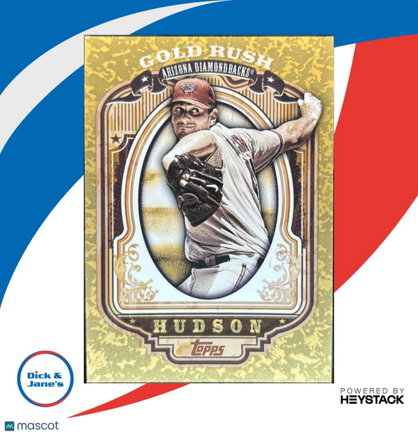 2012 Topps Daniel Hudson Gold Rush Wrapper Redemption #16 Arizona Diamondbacks