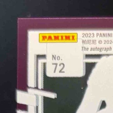 2023 Clearly Donruss Kendre Miller Rated Rookie Auto Purple 128/175 #72 RC