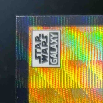 2022 Topps Chrome Star Wars Galaxy Sandtrooper Atop a Dewback SN99 Wave /99 #17