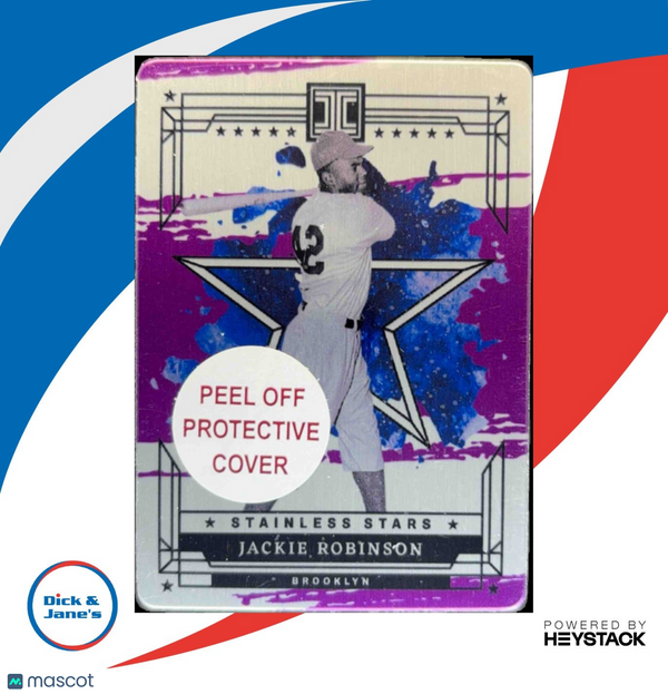 2024 Panini Impeccable Jackie Robinson Stainless Stars Purple /25 #24