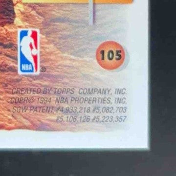 1993-94 Topps Finest Scottie Pippen #105 Chicago Bulls