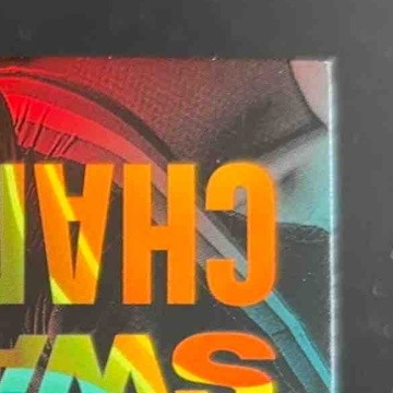 2023 Panini Plates & Patches Justin Fields Swag Champ /75 MEM Chicago Bears