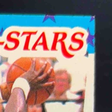 1989-90 Fleer Karl Malone Stickers #1 Utah Jazz