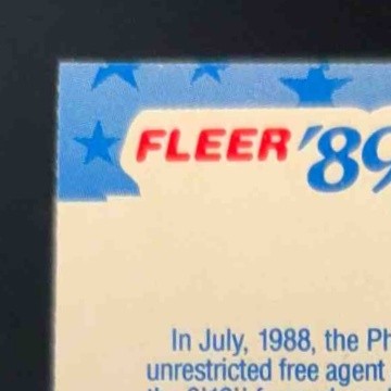 1989-90 Fleer Tom Chambers Stickers
