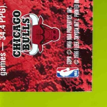 1995-96 Fleer Michael Jordan Total O Hot Pack