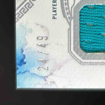 2023-24 Topps Motif Amari Bailey Rookie Quad Relic Auto 24/49 RC Charlotte