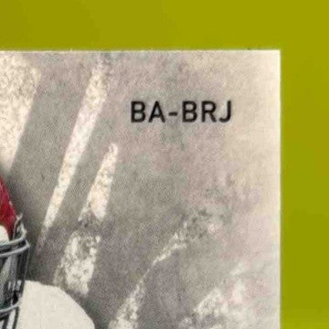 2022 Leaf Valiant Brian Robinson Jr. Lightning /4 RC Auto Alabama Crimson Tide
