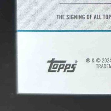 2023-24 Topps Motif Brandon Miller Gallery Graphs Ultramarine Blue 07/49 RC Auto