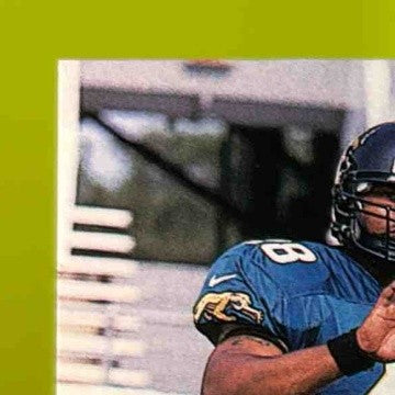 1998 SP Authentic Fred Taylor Player's Ink Green RC Auto Jacksonville Jaguars