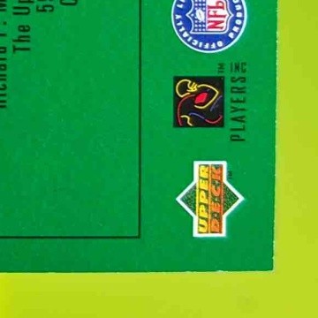 1998 SP Authentic Fred Taylor Player's Ink Green RC Auto Jacksonville Jaguars