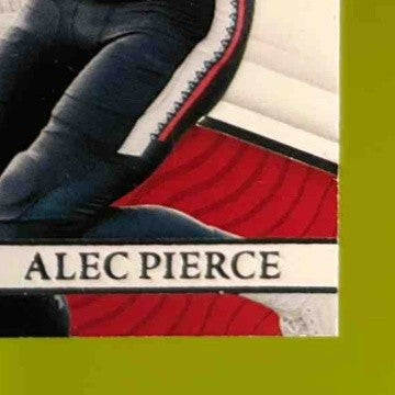 2022 National Treasures Collegiate Alec Pierce Team Logo Signatures /49 Auto RC