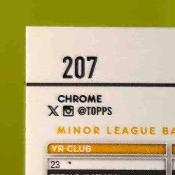 2024 Topps Chrome Jackson Merrill X Fractor #207 RC San Diego Padres