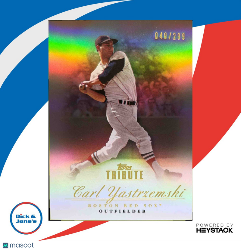 2012 Topps Tribute Carl Yastrzemski Bronze /299