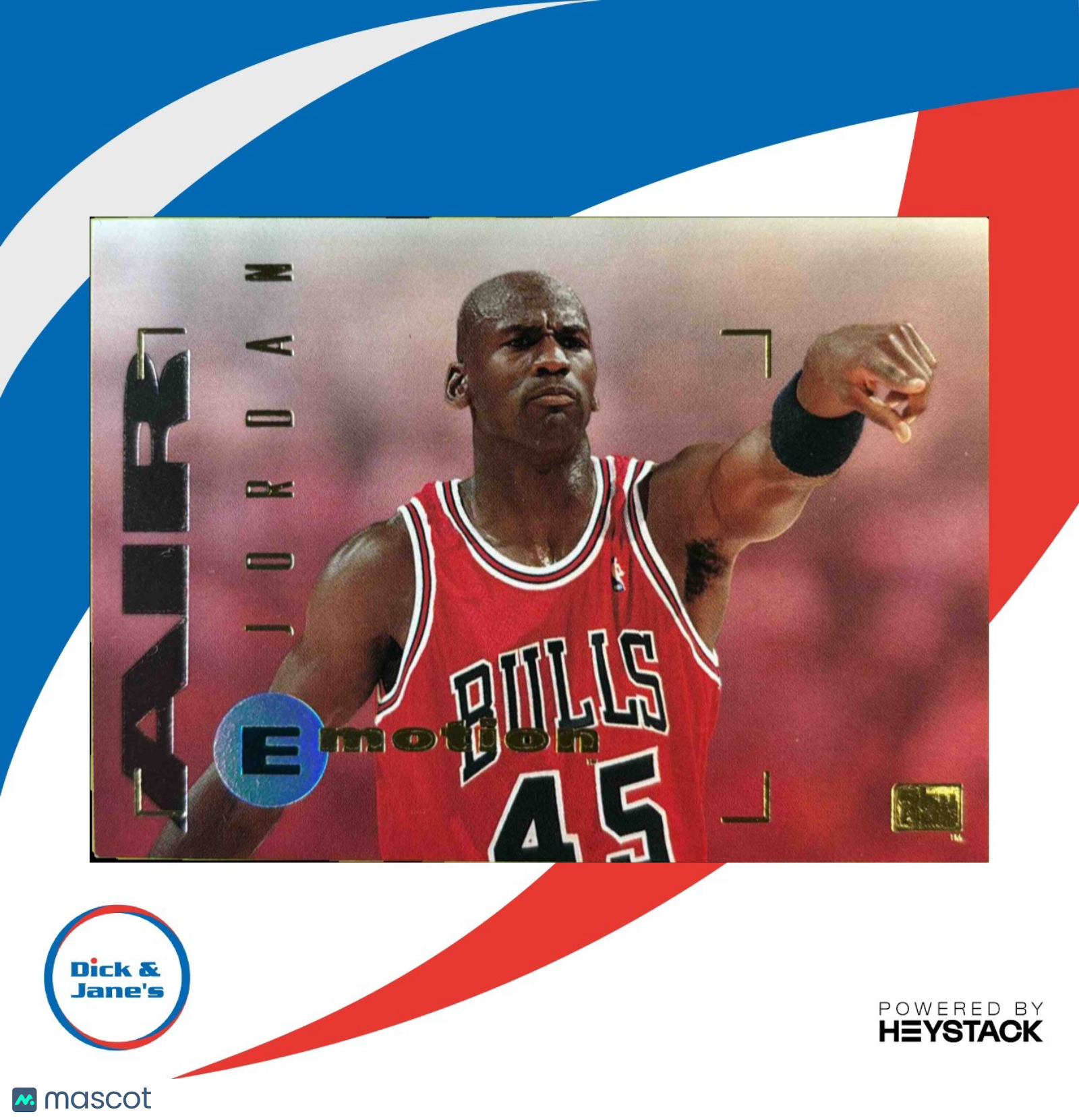 1994-95 Skybox E-Motion Michael Jordan #100 Chicago Bulls