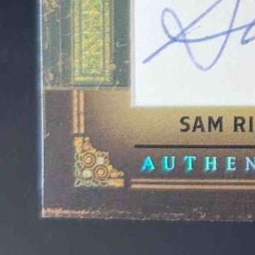 2005 Playoff Prime Cuts Sam Rice Souvenir /27 #SC-18 Auto