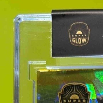 2021 Super Glow Sports Chuck Norris Auto Cracked Ice Gold 1/1 #291