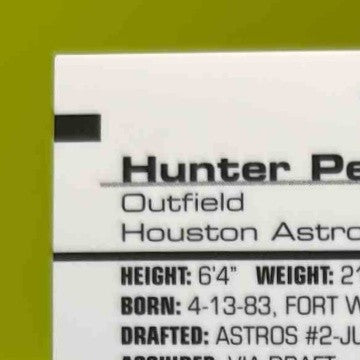 2007 Bowman 's Best Hunter Pence Blue 71/99 #79a RC Houston Astros