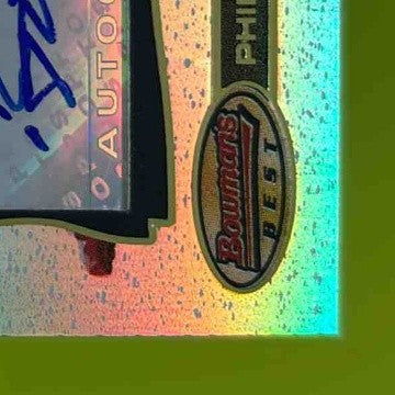 2007 Bowman 's Best Ryan Howard #24b Auto Philadelphia Phillies