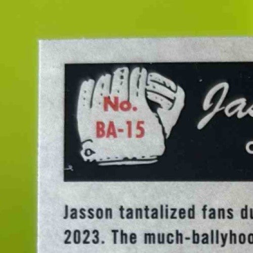 2024 Bowman Jasson Dominguez 55 Anime #BA-15 RC New York Yankees