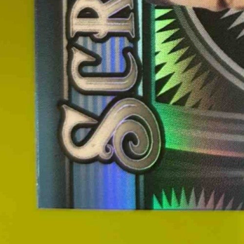2025 Leaf Metal Pop Century Michael Beck Auto Kaleidoscope Blue 6/7 #BA-MB3