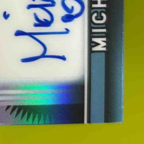 2025 Leaf Metal Pop Century Michael Beck Auto Kaleidoscope Blue 6/7 #BA-MB3
