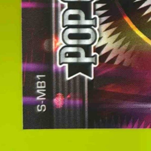 2025 Leaf Metal Pop Century Michael Beck Auto Kaleidoscope Blue 6/7 #BA-MB3