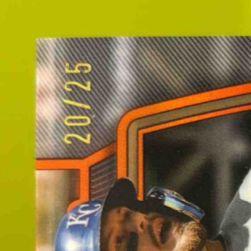 2025 Topps Tribute Bobby Witt Jr. Auto Orange 20/25 #TA-BW Kansas City Royals