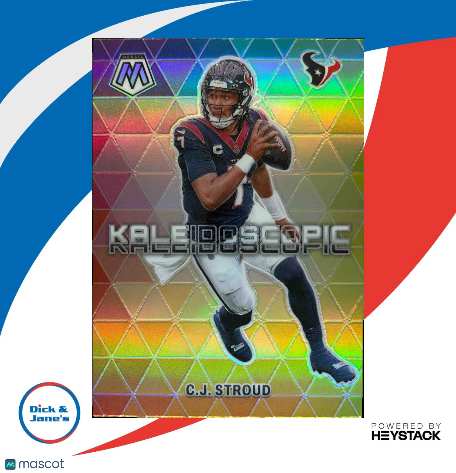 2024 Panini Mosaic C.J. Stroud Kaleidoscopic #5 Houston Texans