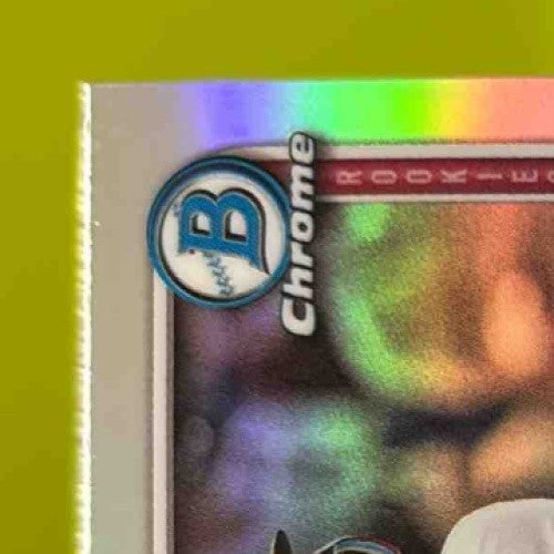 2025 Bowman Dylan Crews Chrome Red RC Rookie Redemption #42 Washington Nationals