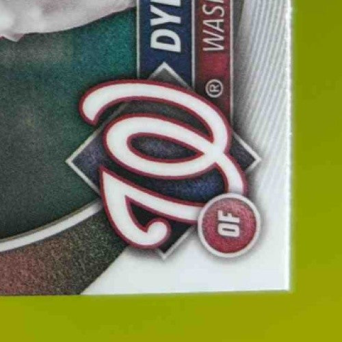 2025 Bowman Dylan Crews Chrome Red RC Rookie Redemption #42 Washington Nationals