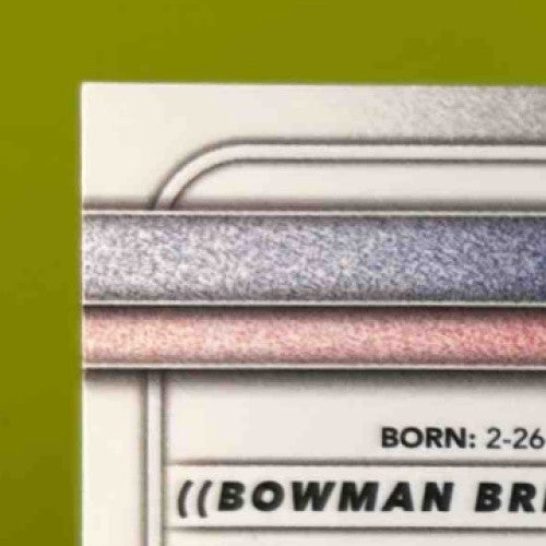 2025 Bowman Dylan Crews Chrome Red RC Rookie Redemption #42 Washington Nationals
