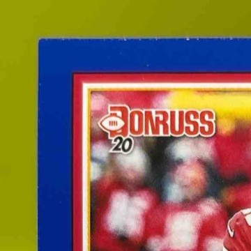 2020 Panini Donruss Patrick Mahomes II Press Proof Blue #1b Kansas City Chiefs