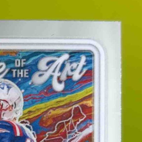 2024 Panini Zenith Drake Maye State of the Art #18 RC New England Patriots