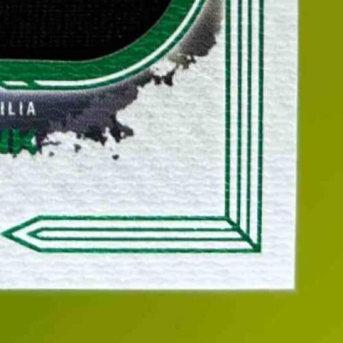 2023-24 Topps Motif Malik Monk Legends of the Court Relics Windsor Green 6/10