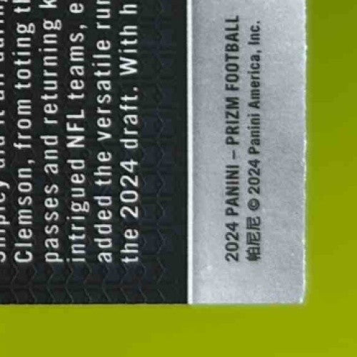 2024 Prizm Will Shipley Black and White Checker #397 Philadelphia Eagles Rookie