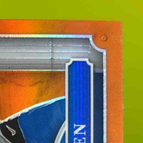 2024 Panini Zenith Josh Allen Z Marquee Orange #16 Buffalo Bills