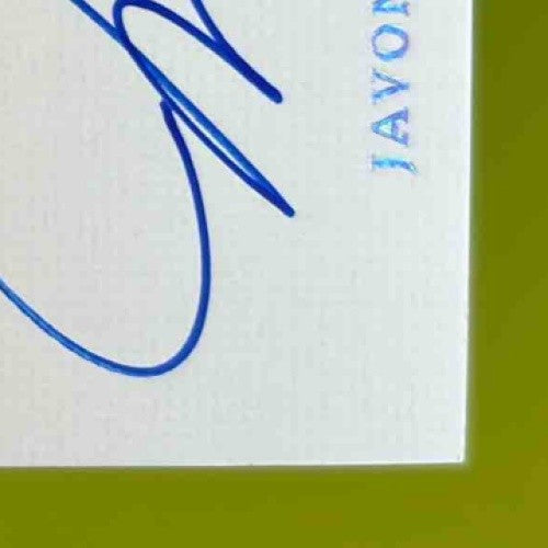 2024 Panini Impeccable Javonte Williams Synergy Signatures 50/50 #12 Auto