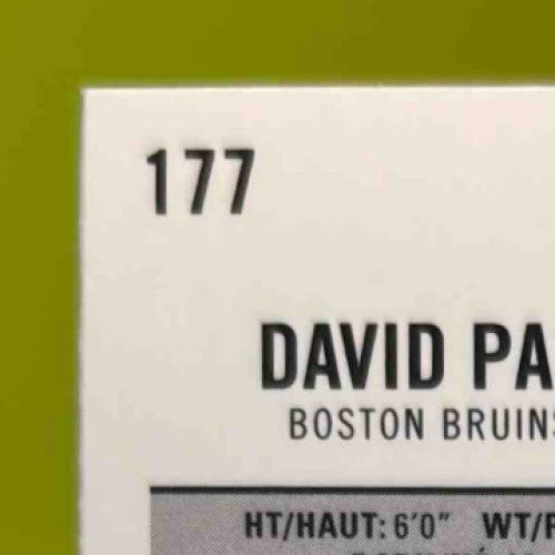 2014-15 O-Pee-Chee Platinum David Pastrnak #177 RC Boston Bruins A
