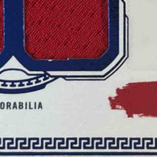 2023-24 Topps Motif Gradey Dick Rookie Quad Relic Auto Ultramarine Blue 3/35 RC