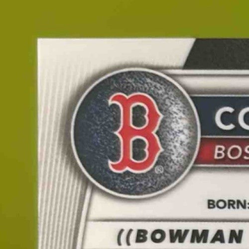 2025 Bowman Conrad Cason Chrome Auto #CPA-CCN 1st Prospect Boston Red Sox