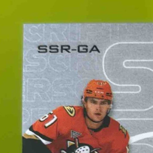 2024-25 Upper Deck SPx Cutter Gauthier SuperScripts Rookies Auto Anaheim Ducks
