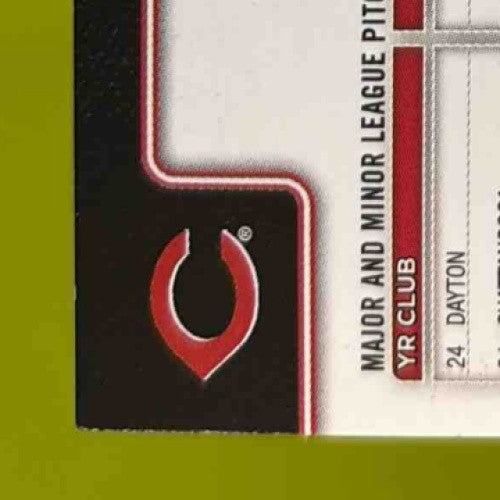 2025 Topps Rhett Lowder Black Rainbow Foilboard 2/10 #205 RC Cincinnati Reds
