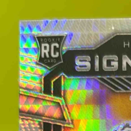 2024 Prizm Collegiate Draft Cooper DeJean Signing Day Auto Silver Rookie Holo