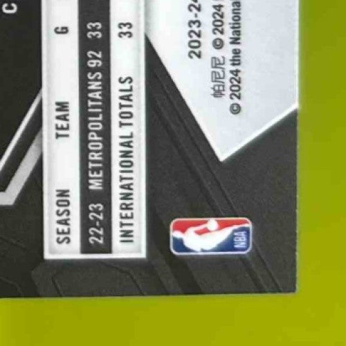 2023-24 Panini Mosaic Victor Wembanyama Green Mosaic Prizm #238 RC San Antonio