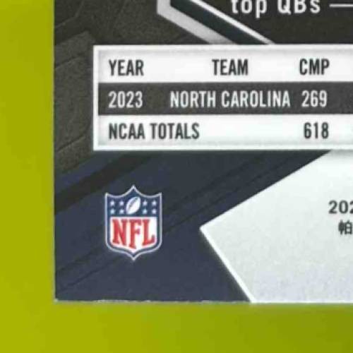 2024 Panini Mosaic Drake Maye Camo Pink Prizm #303 RC New England Patriots