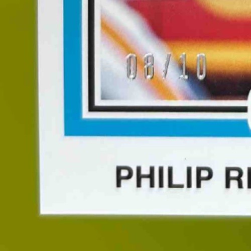 2017 Donruss Philip Rivers 1981 Tribute Auto 1/10 #17 Los Angeles Chargers