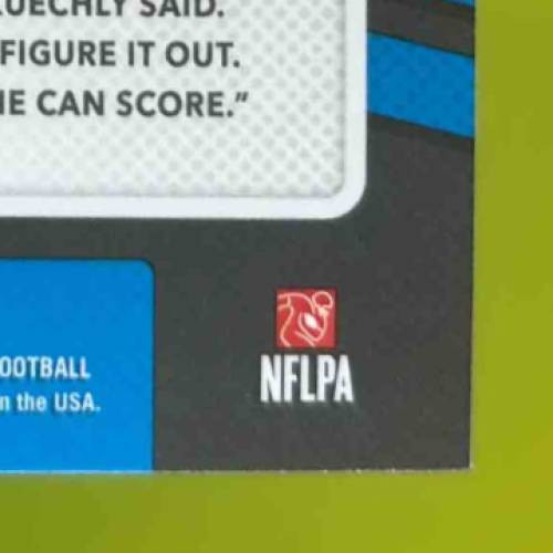2017 Donruss Optic Christian McCaffrey Rookie Gridiron Kings Carolina Panthers