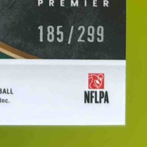 2023 Select Garrett Wilson Copper Prizms Die Cut 185/299 Premier New York Jets