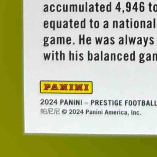 2024 Prestige Jayden Daniels Human Highlight Film Die Cut Washington Commanders